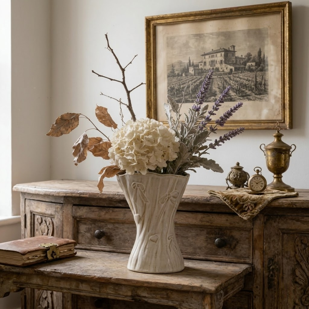 Ins-Style Abstract Ceramic Vase
