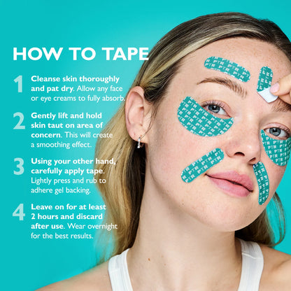 MORAE™ Peptide Skinjection Peptide Infused Face + Eye Tape