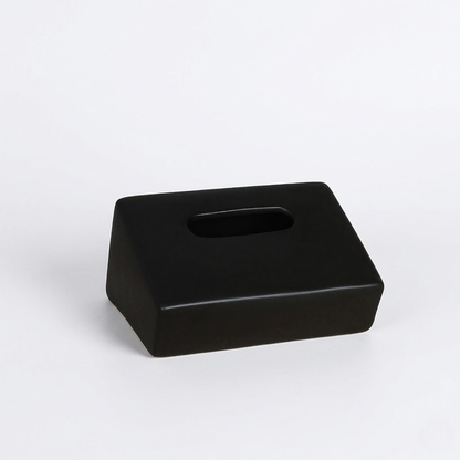 Modern Minimalist Geometric Ceramic Tissue Box