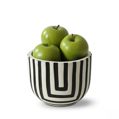 Creative Geometric Ceramic Storage Bowl