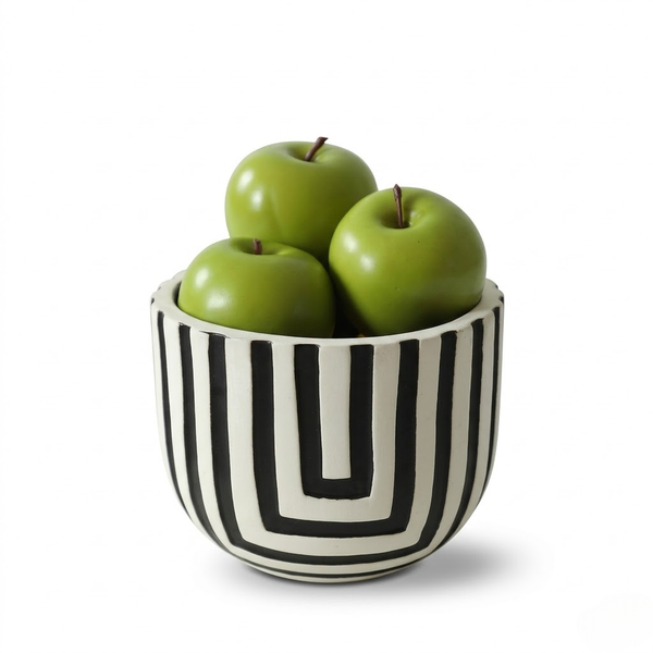 Creative Geometric Ceramic Storage Bowl
