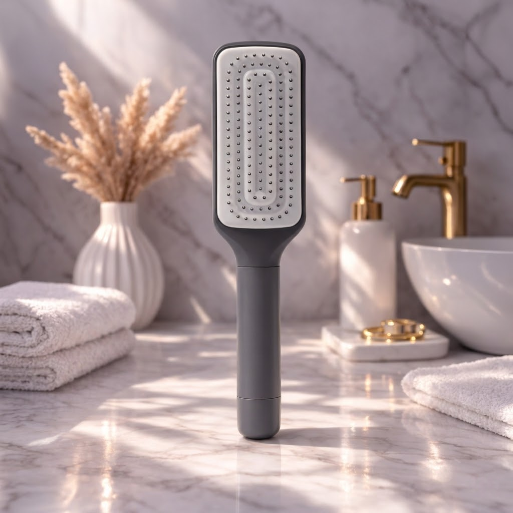 Magic Self-Cleaning Hair Brush - No More Messy Cleanup!