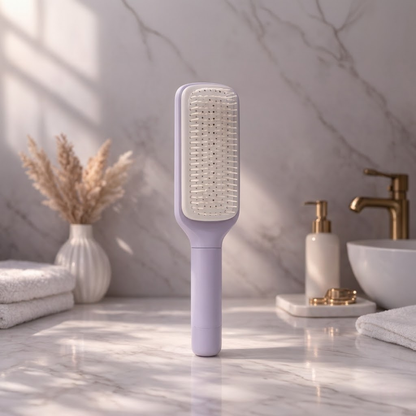 Magic Self-Cleaning Hair Brush - No More Messy Cleanup!