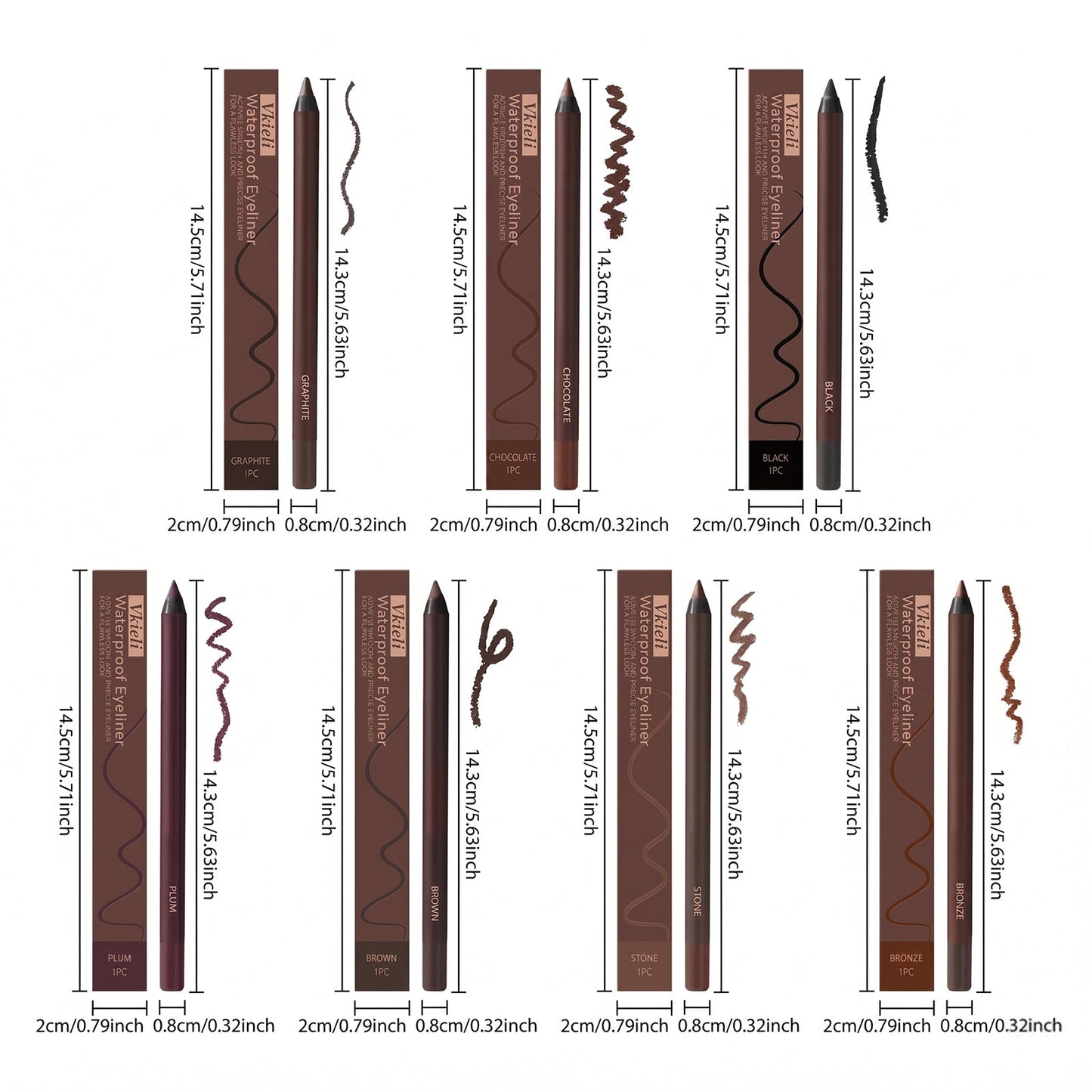 💜Ultra-Pigmented Beachproof Gel Pencil Eyeliner