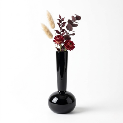 Minimalist Zen Ceramic Bud Vase
