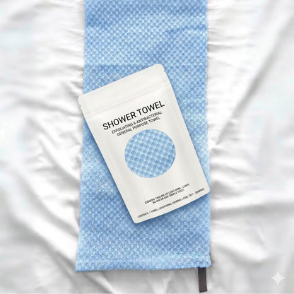 Exfoliating Antibacterial Shower Towel