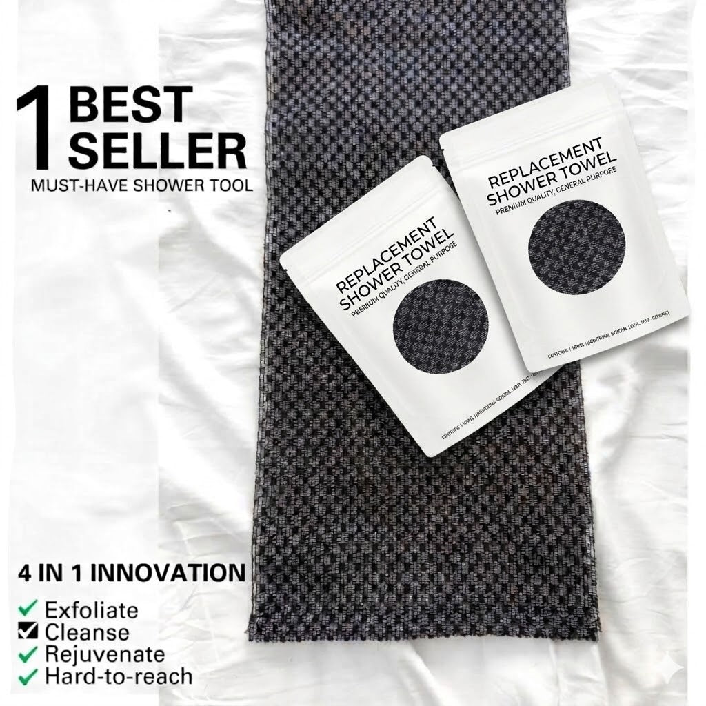 Exfoliating Antibacterial Shower Towel