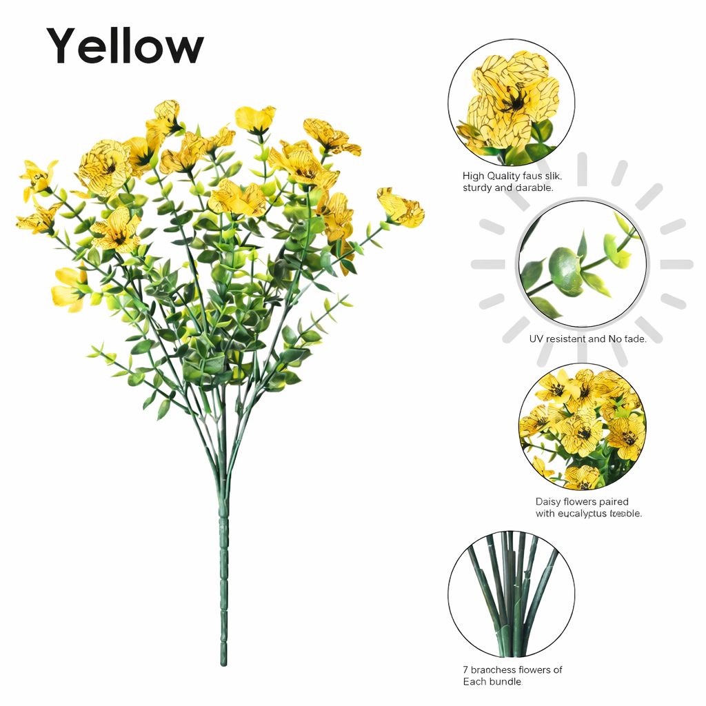 Sun-Proof Outdoor Faux Bouquet
