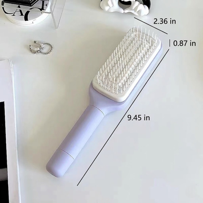Magic Self-Cleaning Hair Brush - No More Messy Cleanup!