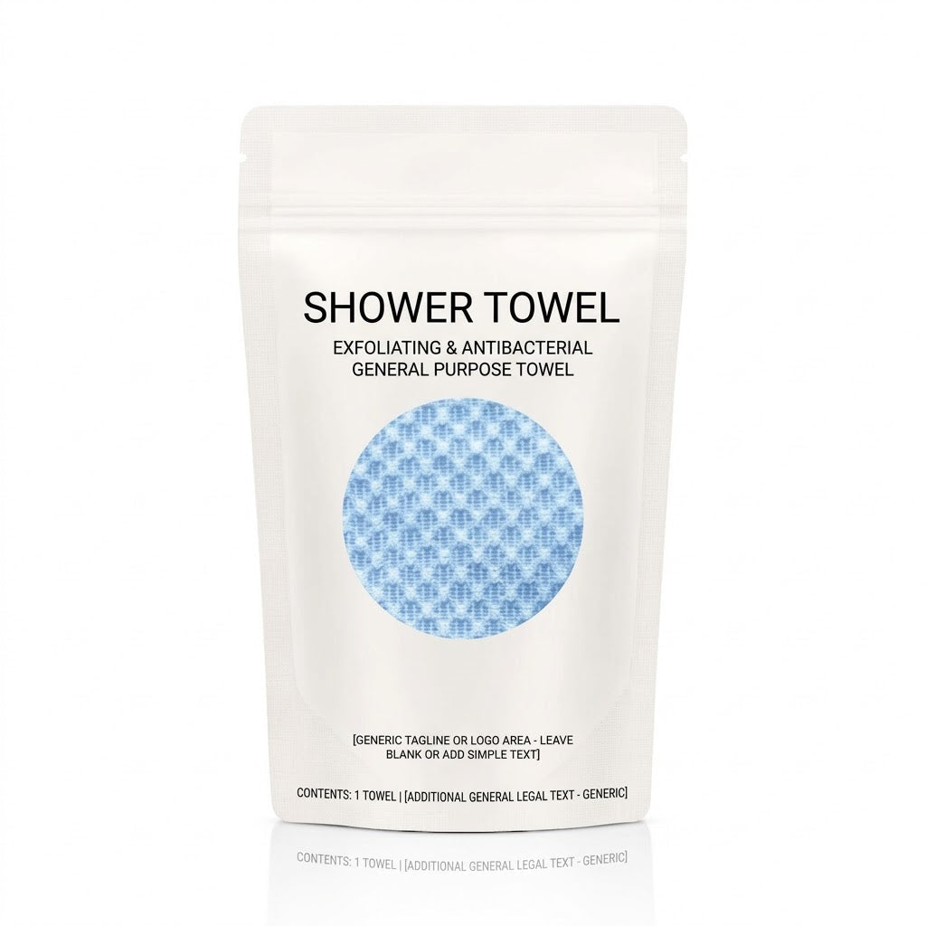 Exfoliating Antibacterial Shower Towel
