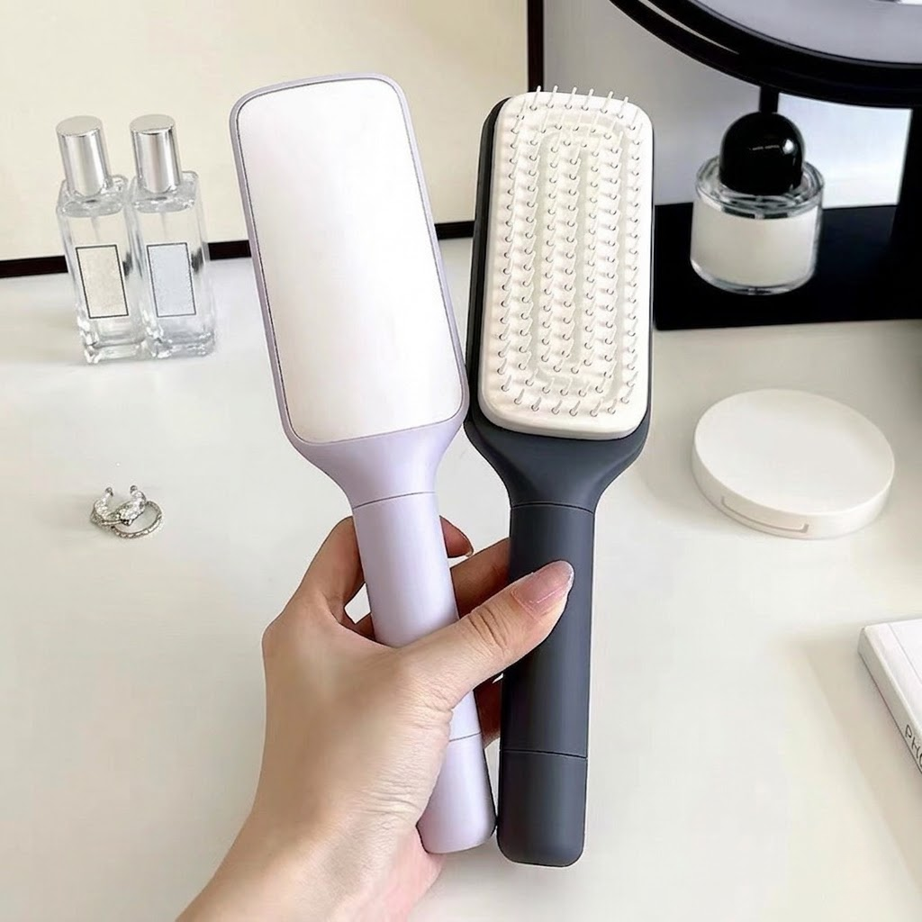 Magic Self-Cleaning Hair Brush - No More Messy Cleanup!