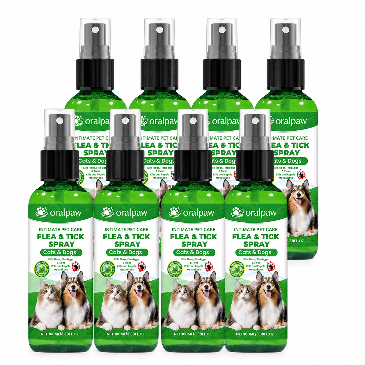 OralPaw™🍃Natural Flea & Tick Spray for Dogs & Cats–Helps Kill & Repel Fleas & Ticks