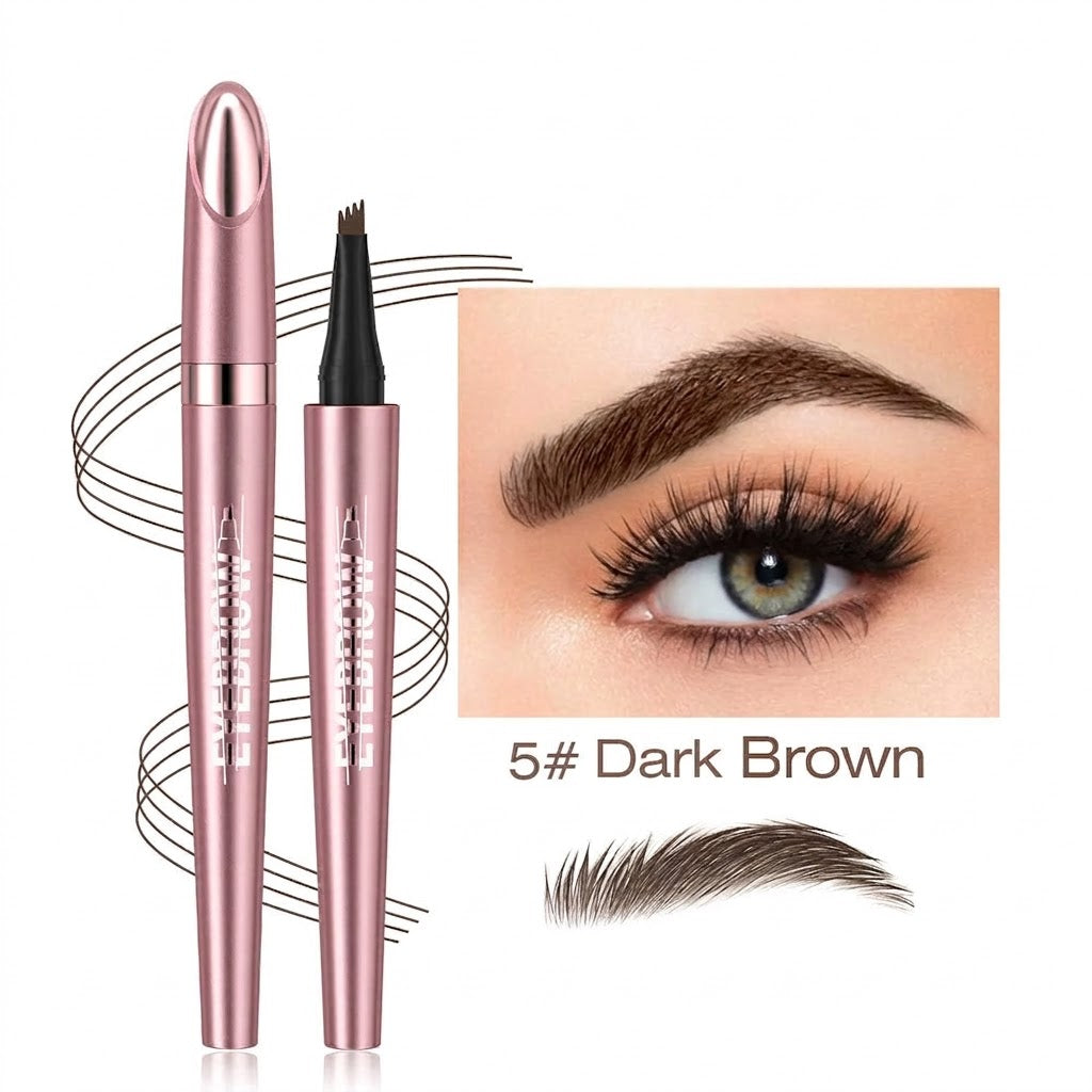 🥳BUY1 GET 1 FREE,Micro-Fork Eyebrow Pencil:Waterproof,Natural Hair-Like Strokes & Long-Lasting
