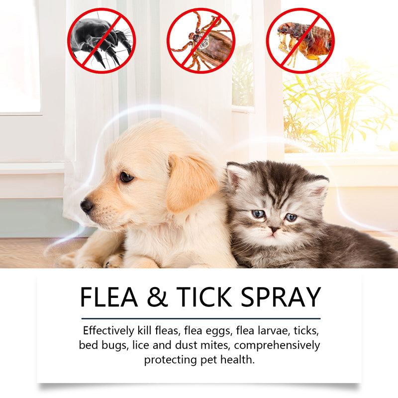OralPaw™🍃Natural Flea & Tick Spray for Dogs & Cats–Helps Kill & Repel Fleas & Ticks