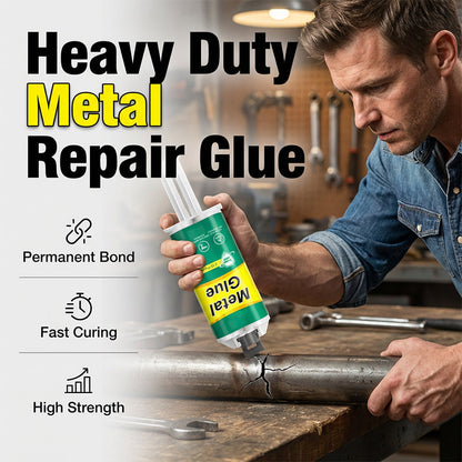 🔥LIMITED TIME 50% OFF! 🛠️ High-Strength AB Metal Repair Glue – Fast, Durable & Perfect for All Repairs ✨💪