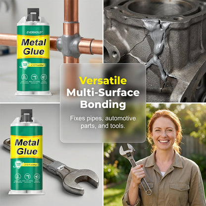 🔥LIMITED TIME 50% OFF! 🛠️ High-Strength AB Metal Repair Glue – Fast, Durable & Perfect for All Repairs ✨💪