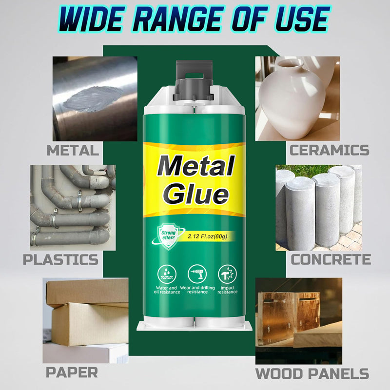 🔥LIMITED TIME 50% OFF! 🛠️ High-Strength AB Metal Repair Glue – Fast, Durable & Perfect for All Repairs ✨💪