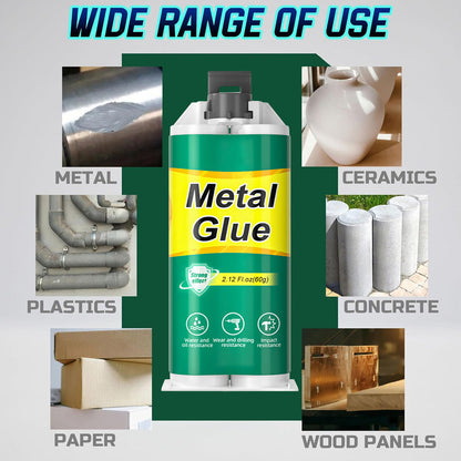 🔥LIMITED TIME 50% OFF! 🛠️ High-Strength AB Metal Repair Glue – Fast, Durable & Perfect for All Repairs ✨💪