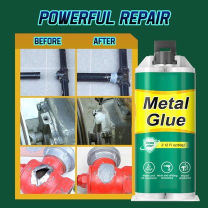 🔥LIMITED TIME 50% OFF! 🛠️ High-Strength AB Metal Repair Glue – Fast, Durable & Perfect for All Repairs ✨💪