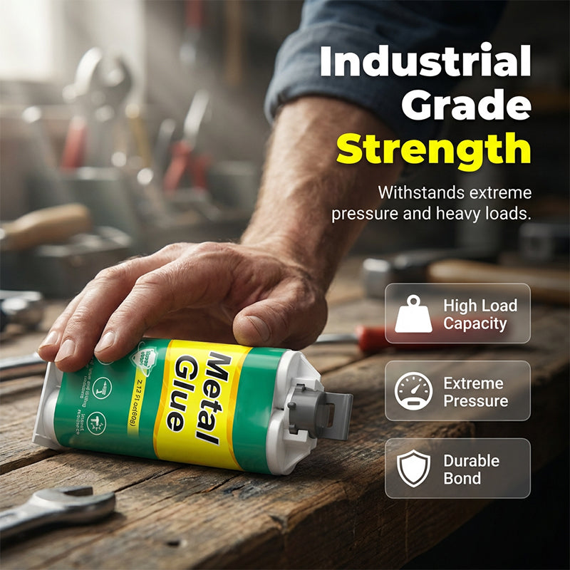 🔥LIMITED TIME 50% OFF! 🛠️ High-Strength AB Metal Repair Glue – Fast, Durable & Perfect for All Repairs ✨💪
